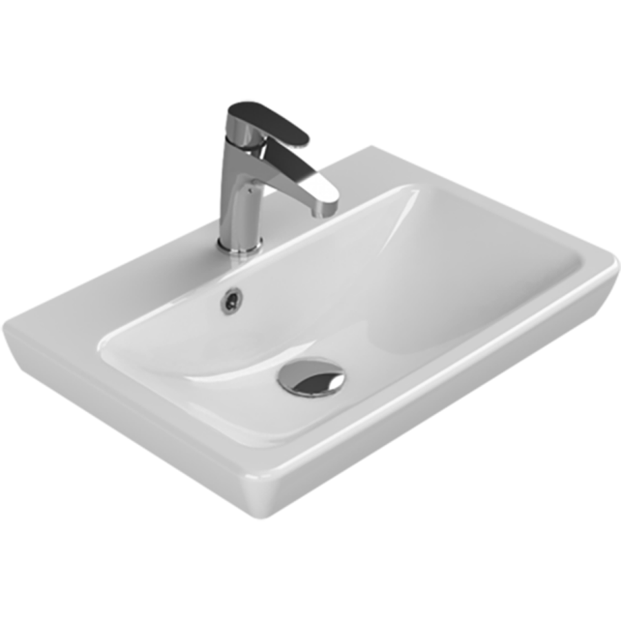 Cerastyle Porto 55 x 38 cm Etajerli Lavabo