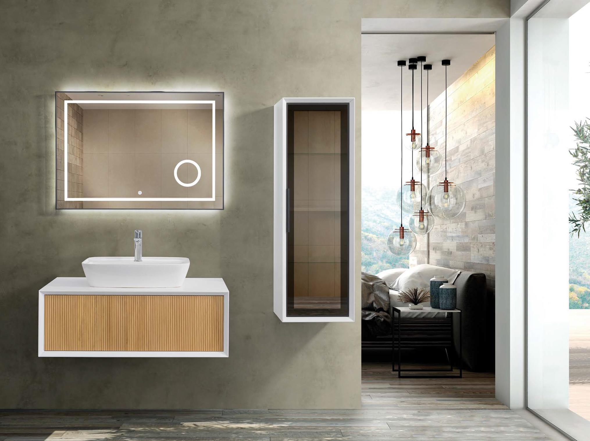 Cubic 80 cm Banyo Dolabı + Boy Dolabı 