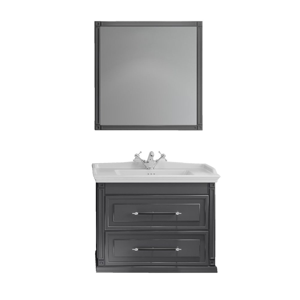Denko Albatros 80 cm Banyo Dolabı