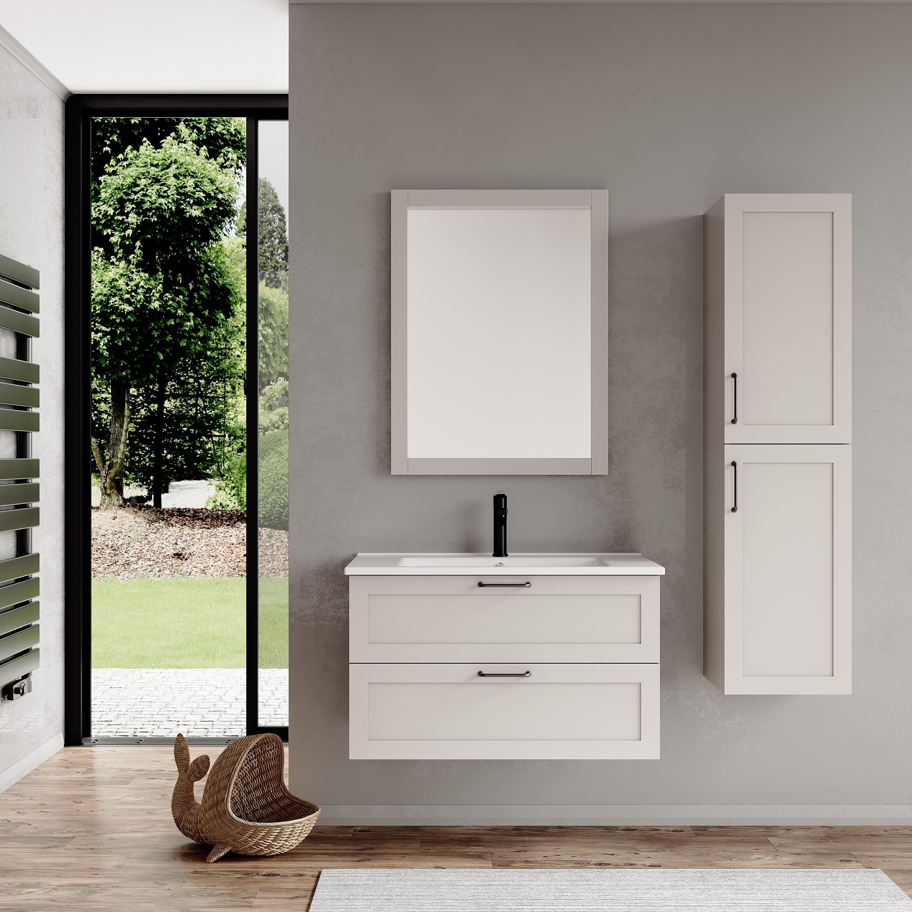 Denko Beyoğlu 85 cm Banyo Dolabı