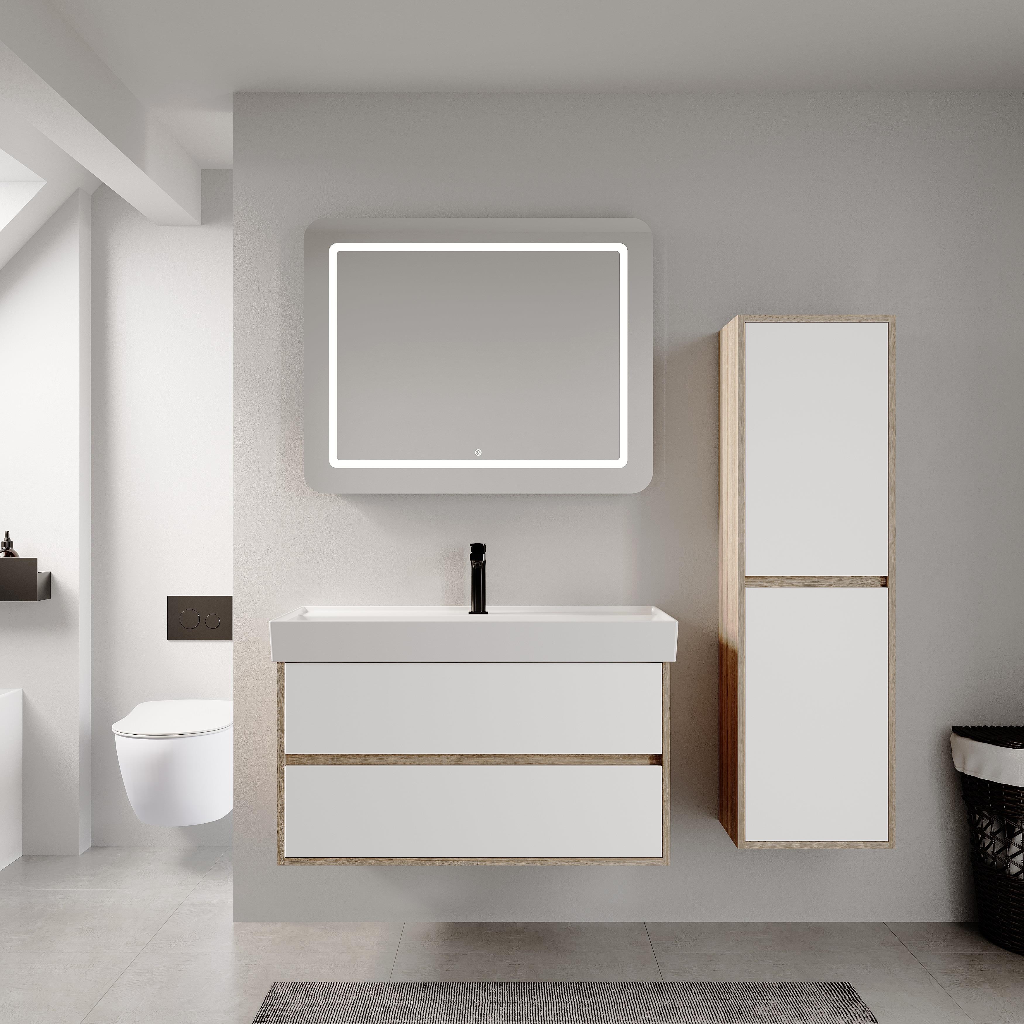 Denko Forever 100 cm Banyo Dolabı + Boy Dolabı 