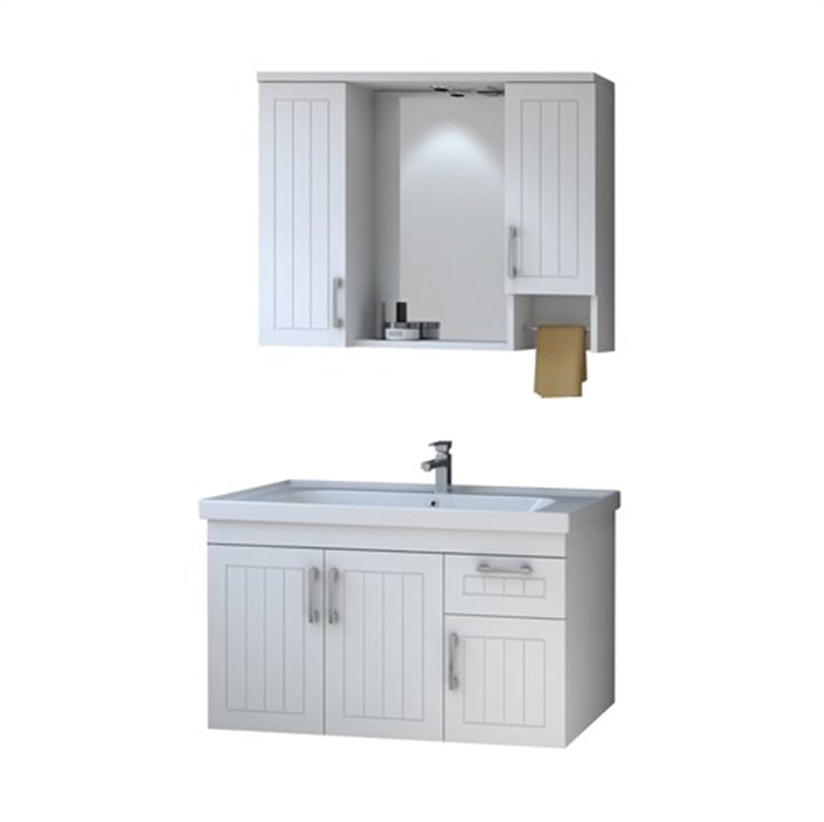 Denko Lotus 100 cm Banyo Dolabı