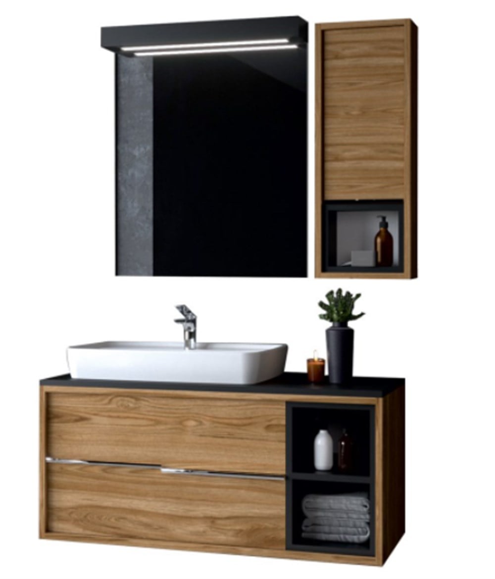 Denko Matia 100cm Banyo Dolabı