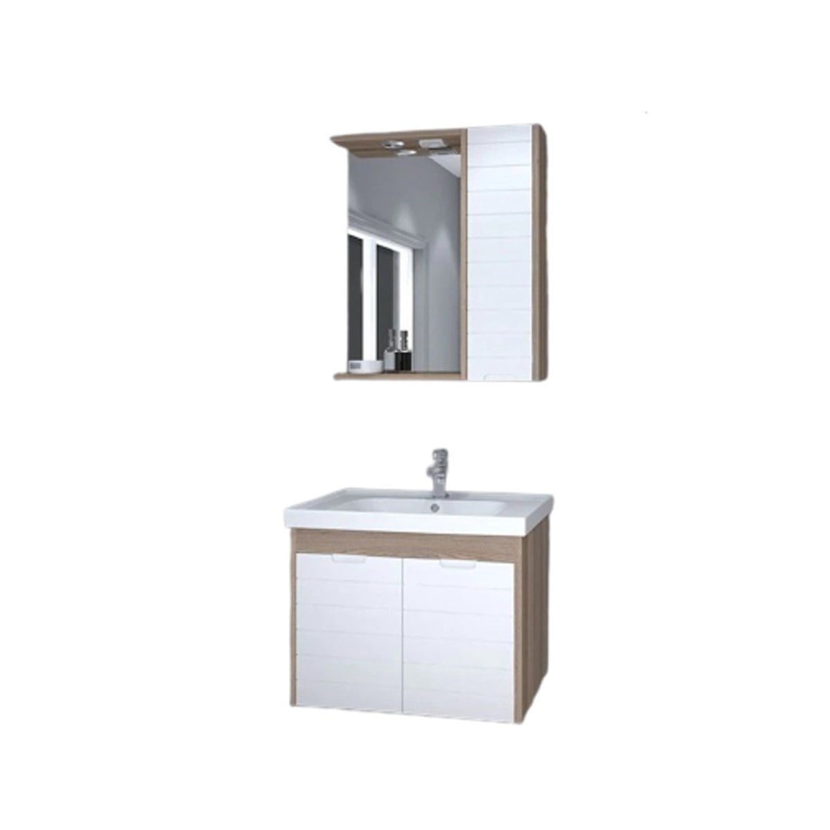 Denko Mostar 70 cm Banyo Dolabı 