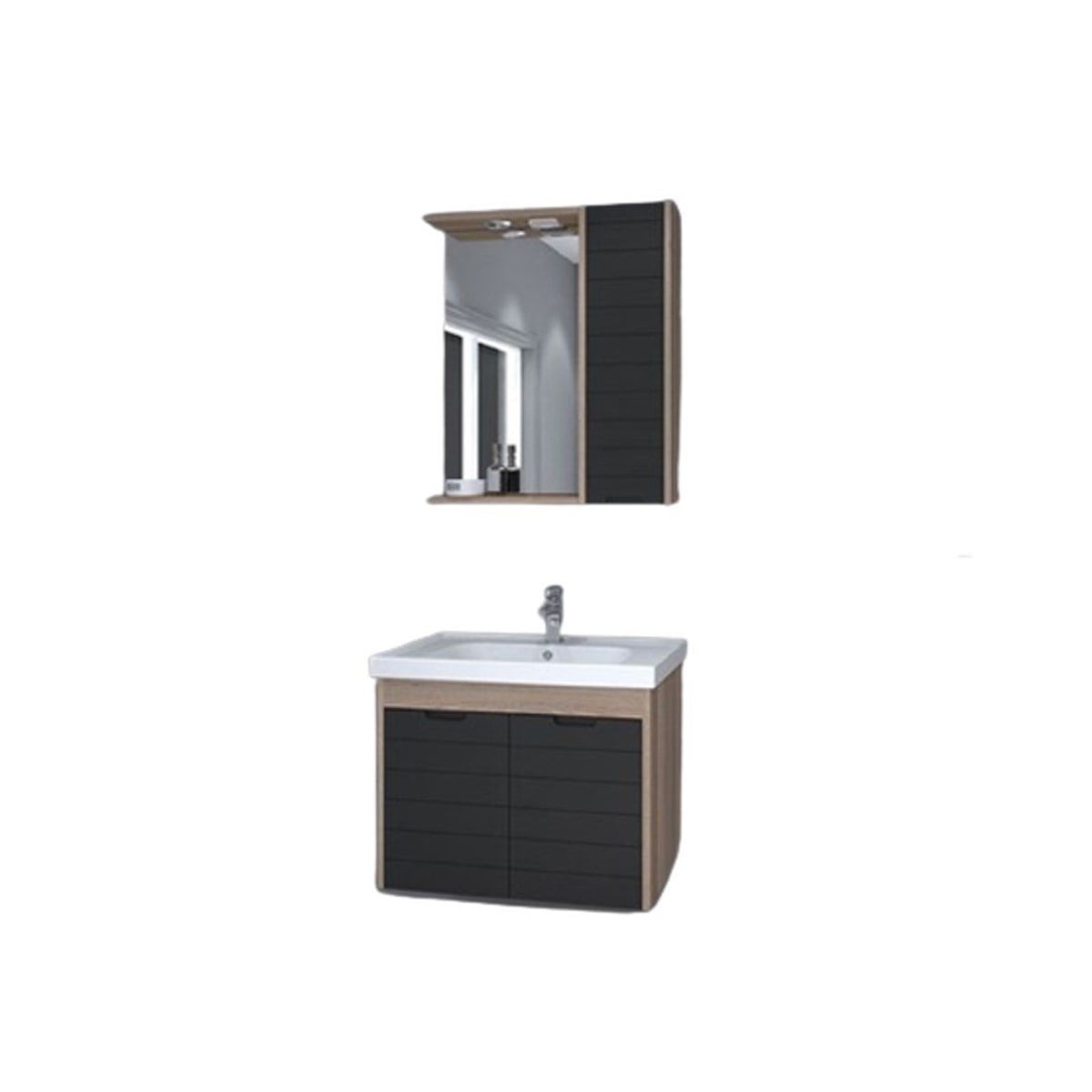 Denko Mostar 70 cm Banyo Dolabı 