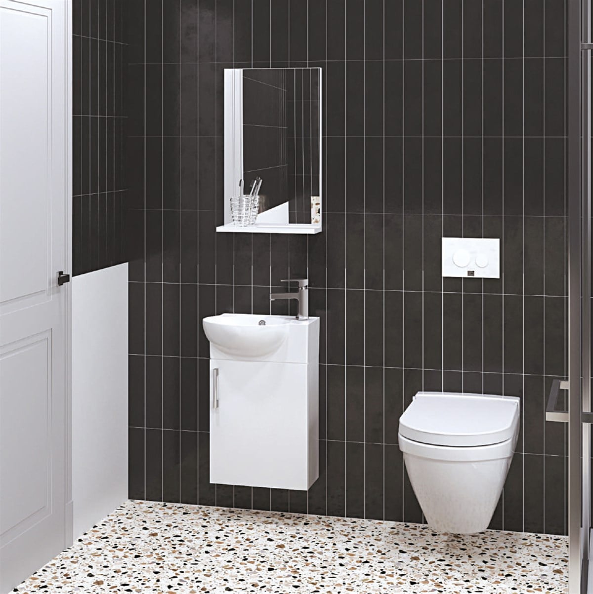 Denko Rio 45 cm Banyo Dolabı