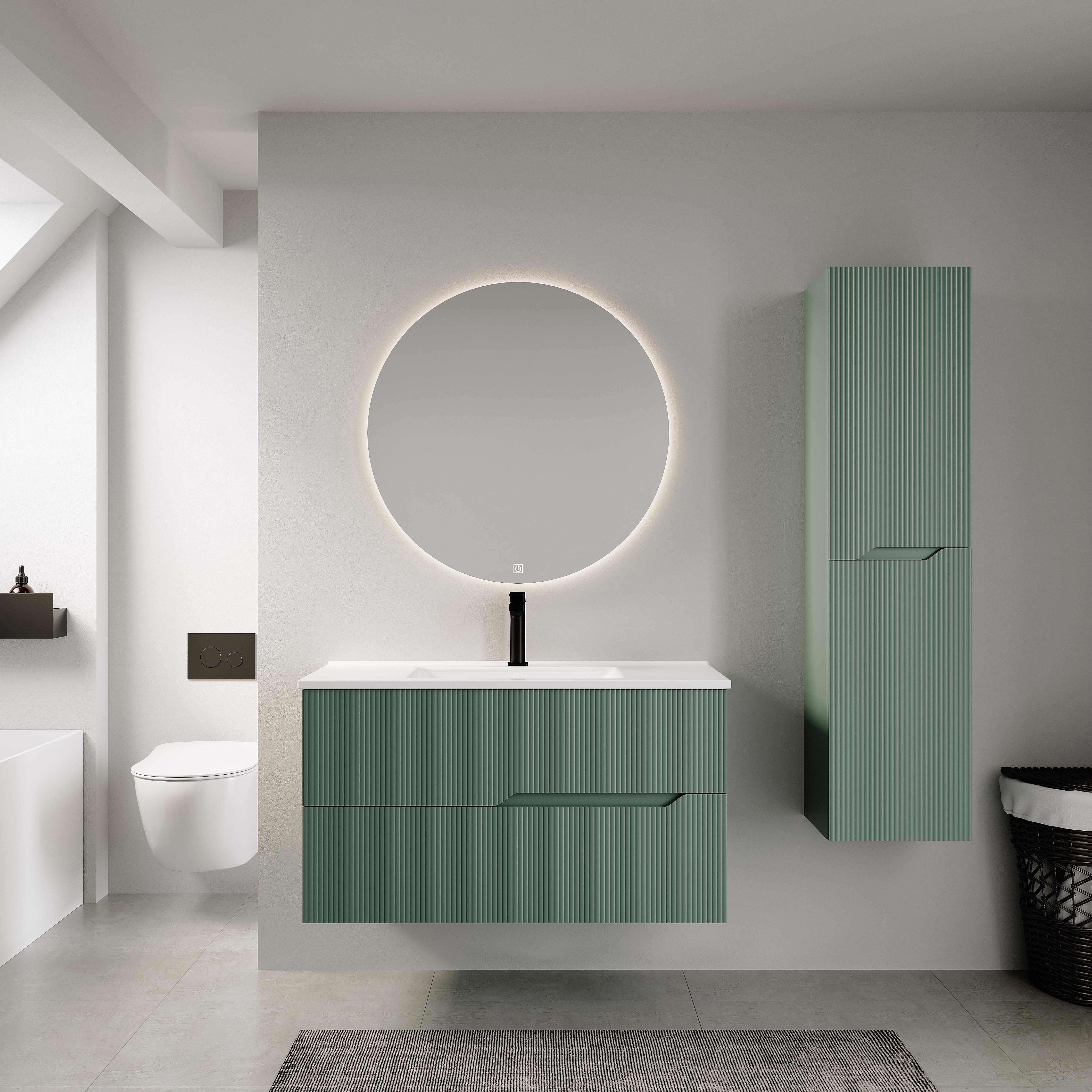Denko Tiran 100 cm Banyo Dolabı 