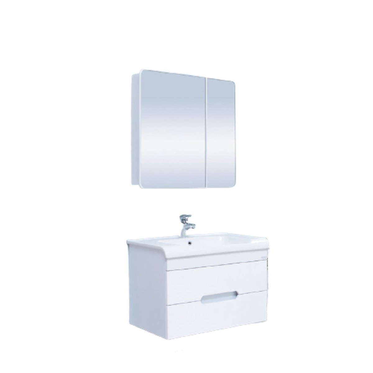 Denko Tuana Beyaz 80 cm Banyo Dolabı