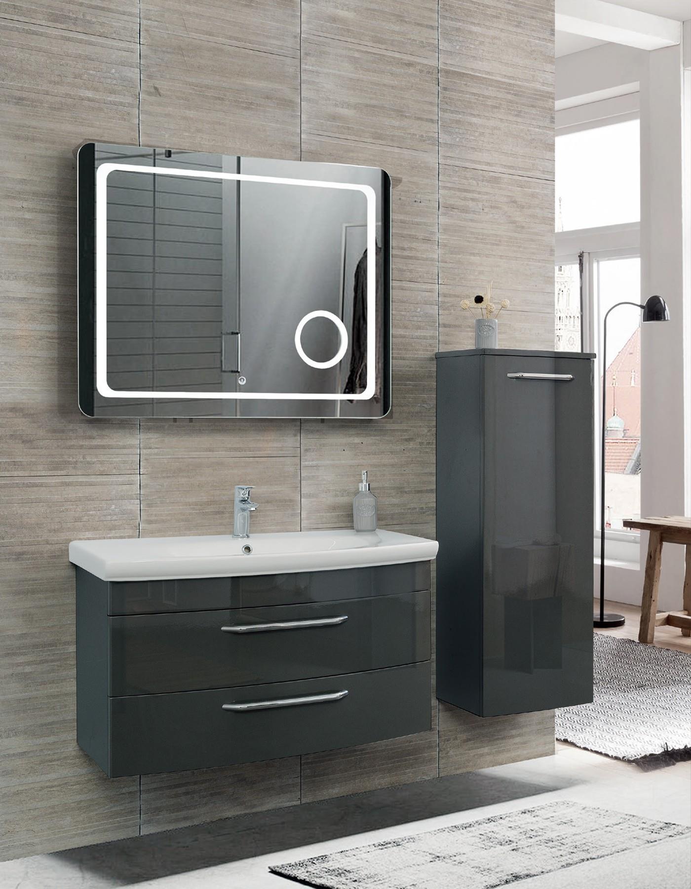 Lineart Asos 90 cm Banyo Dolabı + Boy Dolabı 
