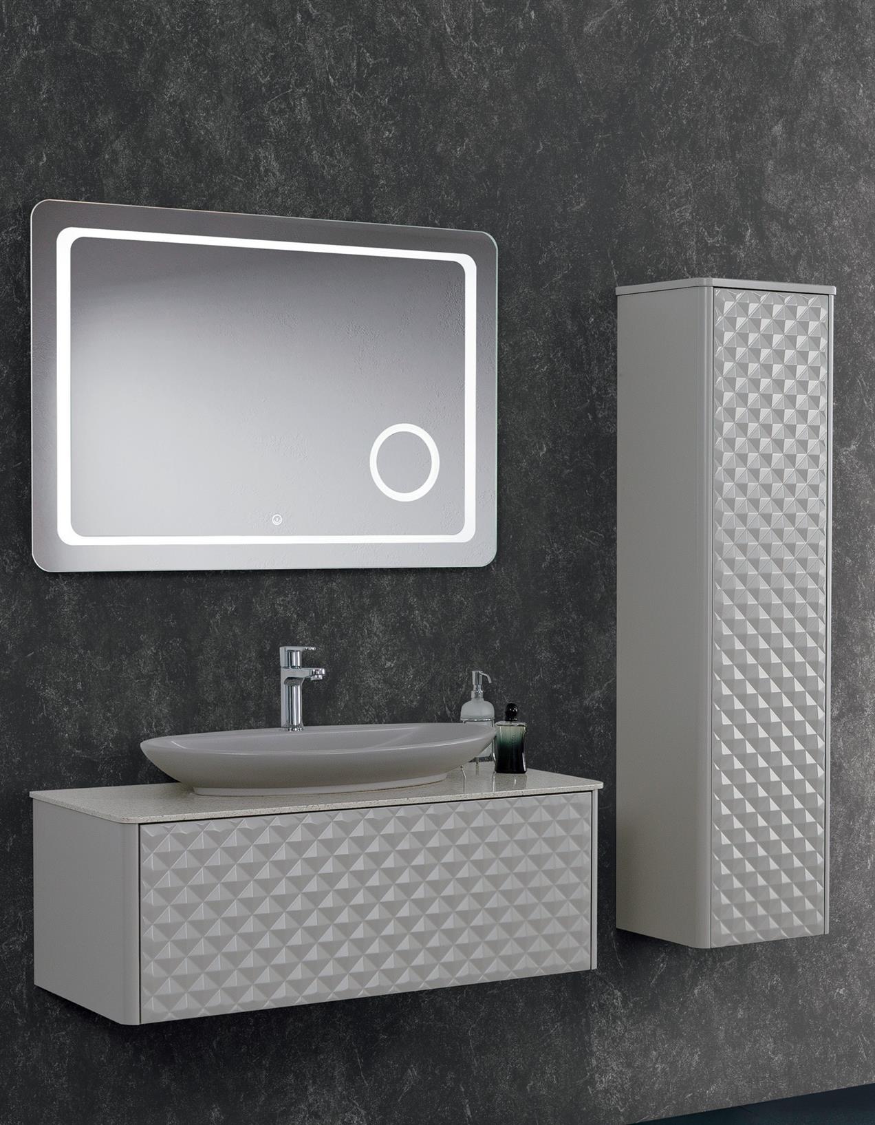 Lineart Golf 100 cm Banyo Dolabı + Boy Dolabı 