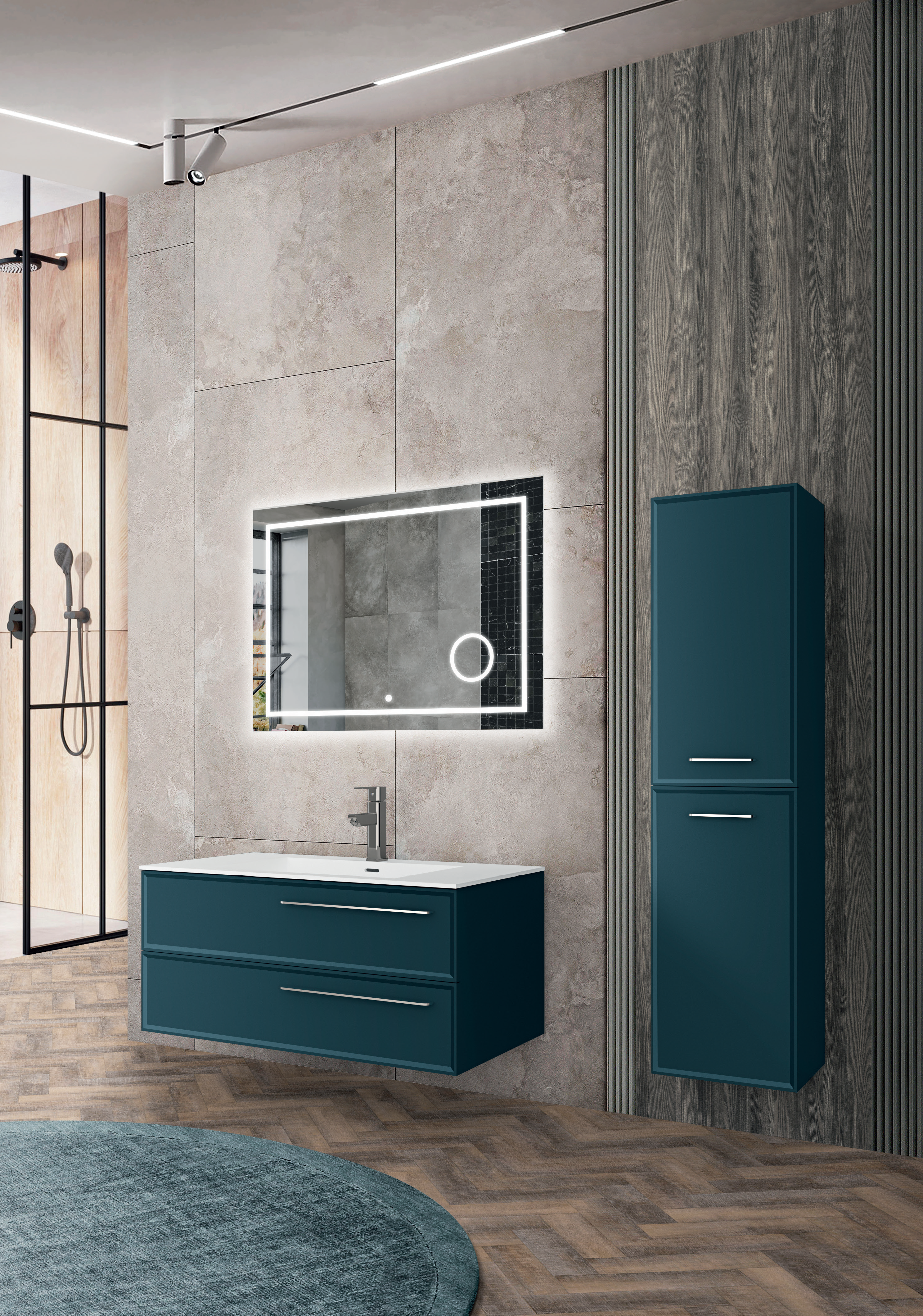 Lineart Polo 100 cm Banyo Dolabı 