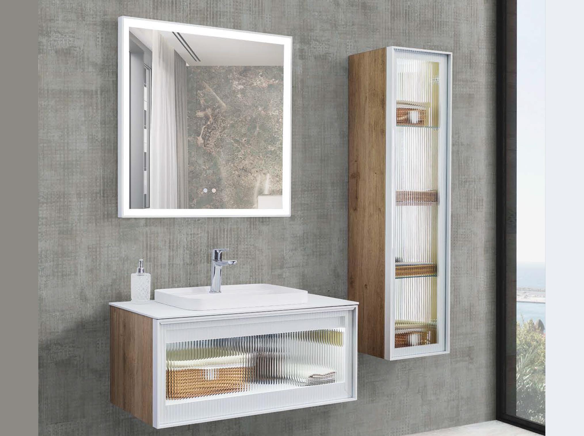 Lineart Star 90 cm Banyo Dolabı 