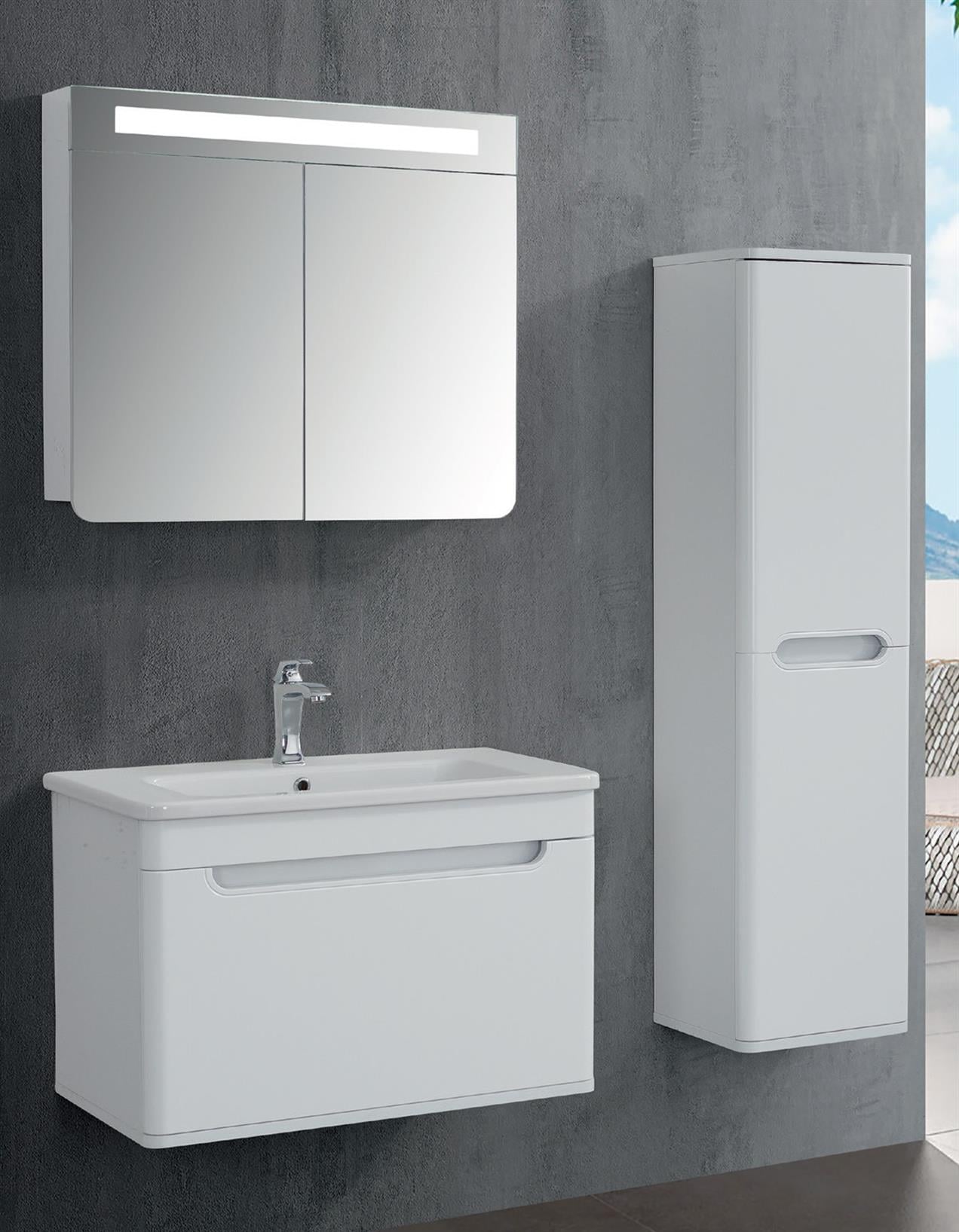 Lineart Wing 80 cm Banyo Dolabı 