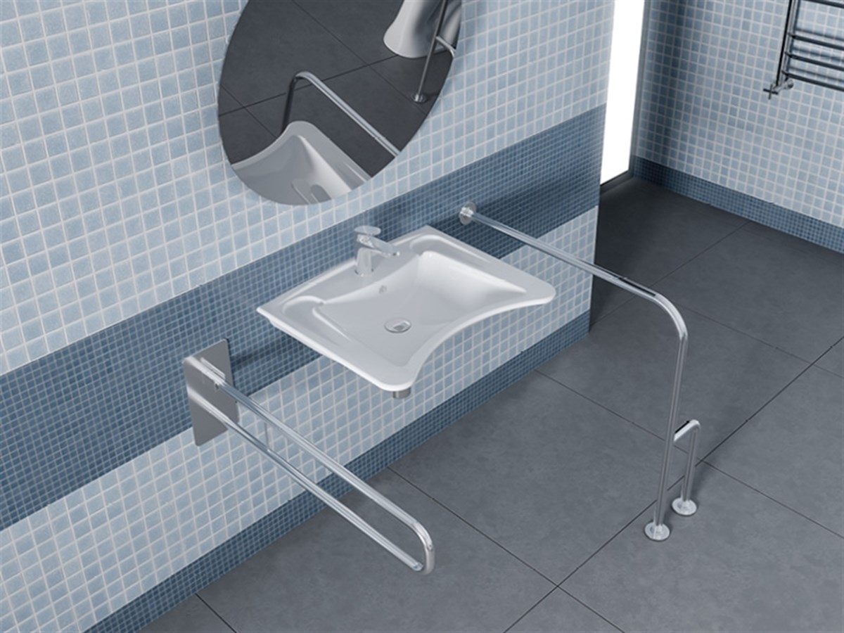 Turkuaz Cerastyle Bedensel Engelli Lavabo