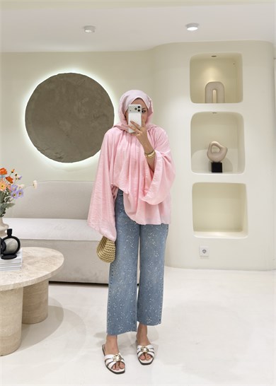  Mare Bluz Pembe
