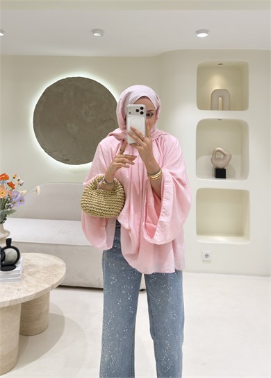  Mare Bluz Pembe
