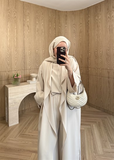 3lü Abaya Takım Taş