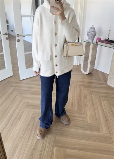 Angora Hırka Ekru