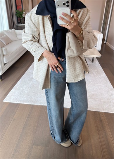 Baggy Fit Jean Pantolon