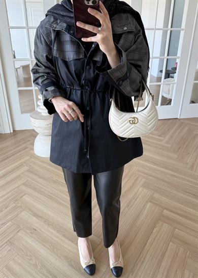 Barbour Ekose Trenç Lacivert