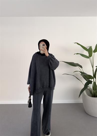 Soluk Efektli Takım Antrasit