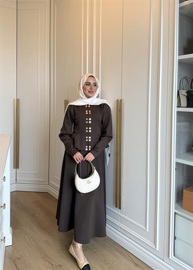 Bel Oturtmalı Scuba Takım Kahverengi