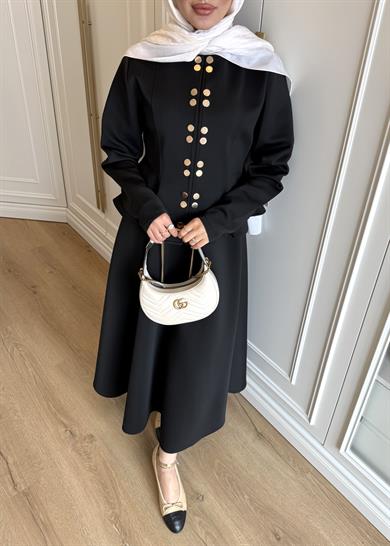 Bel Oturtmalı Scuba Takım Siyah