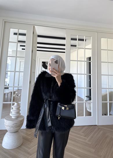 Benna Kürk Kaban Siyah