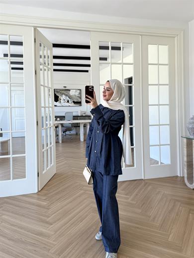 Bloom Denim Takım Açık Mavi