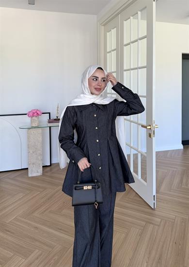 Bloom Denim Takım Antrasit