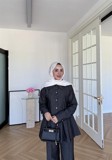 Bloom Denim Takım Antrasit