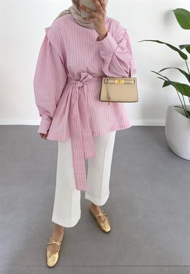 Çımalı Scuba Pantolon Beyaz