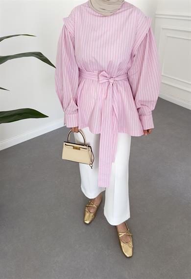 Çımalı Scuba Pantolon Beyaz