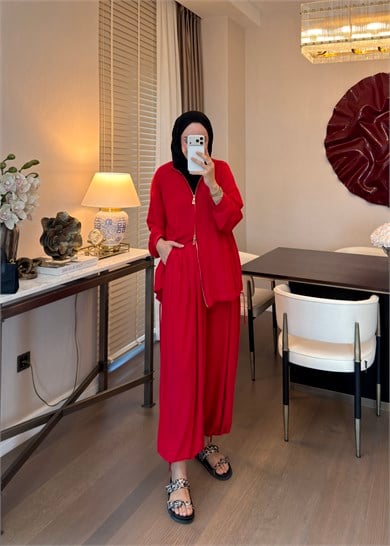 Elite Comfort Takım Kırmızı