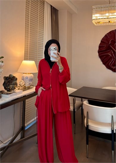 Elite Comfort Takım Kırmızı