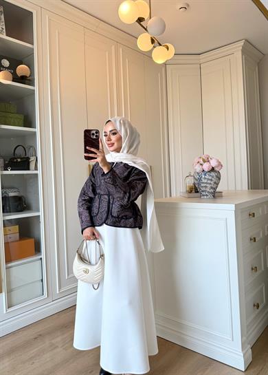 Eva Jakar Ceket Lacivert