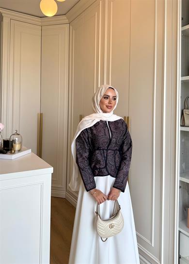 Eva Jakar Ceket Lacivert