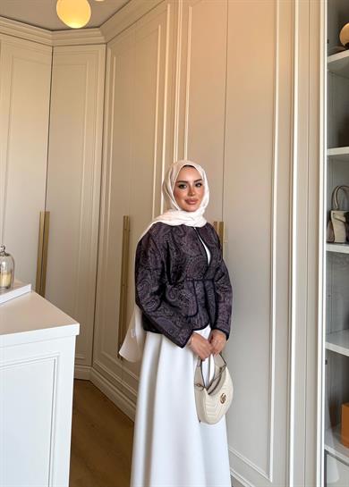 Eva Jakar Ceket Lacivert