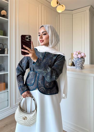 Eva Jakar Ceket Yeşil