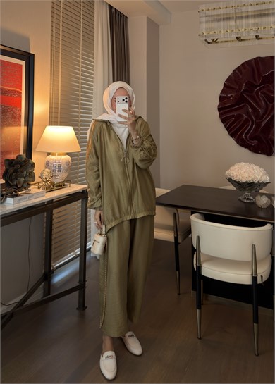 Fennes Modal Takım Olive