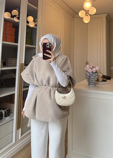 Hola Şallı Fox Kaban Bej