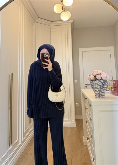 Kaşmir Triko Takım Lacivert