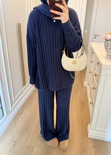 Kaşmir Triko Takım Lacivert