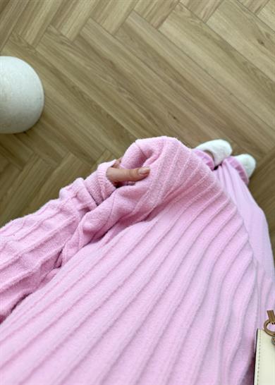 Kaşmir Triko Takım Pembe
