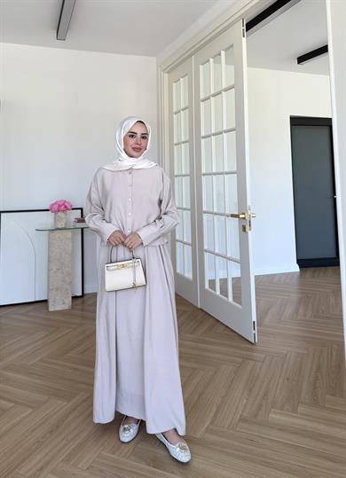 Katy Gömlek Elbise Taş