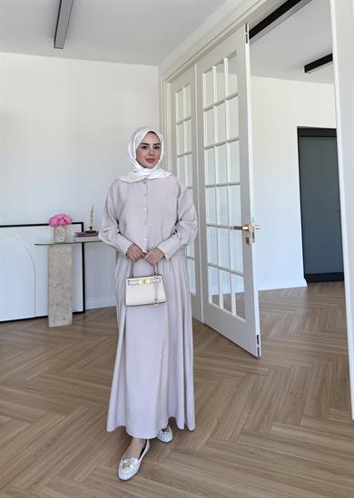 Katy Gömlek Elbise Taş