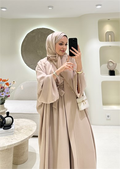 Lady 2 li Abaya Takım Taş