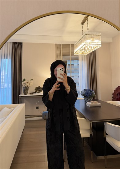 Lina Premium Dantel Pantolon Siyah