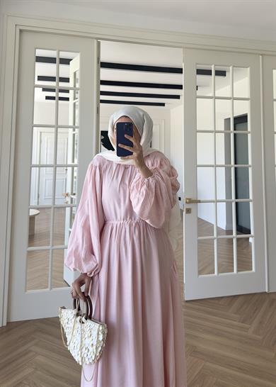 Lisa Elbise Pembe 