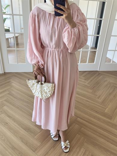 Lisa Elbise Pembe 